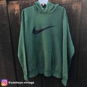Vintage Y2K Nike NFL Green Hoodie
